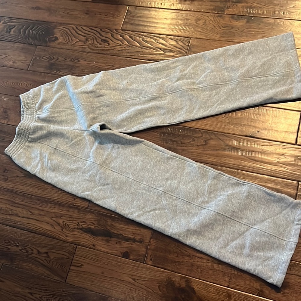 Zara wide leg grey sweat pants